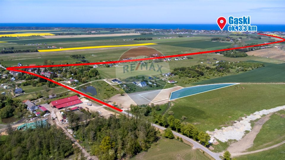 Działka rolna Śmiechów