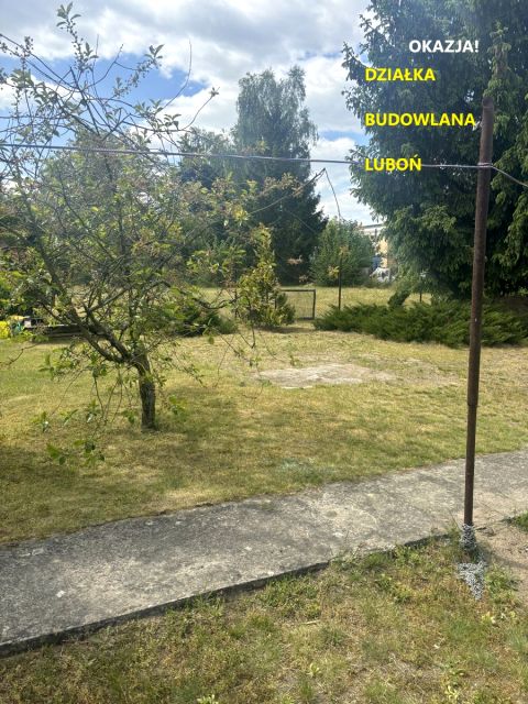 Działka budowlana Luboń