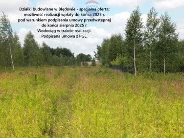 Działka BŁĘDOWO