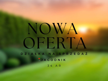 Działka budowlana Jagodnik