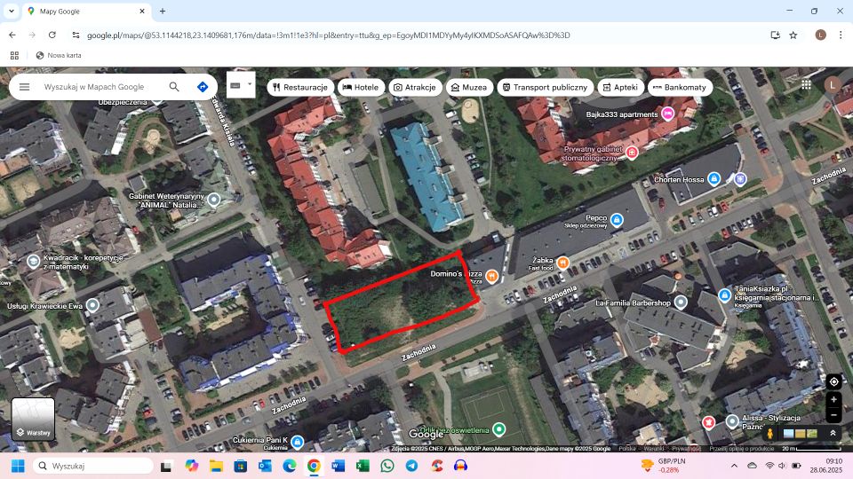 Działka inwestycyjna Białystok