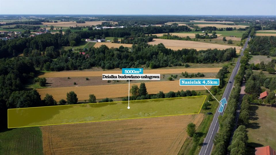 Pusta działka Nasielsk