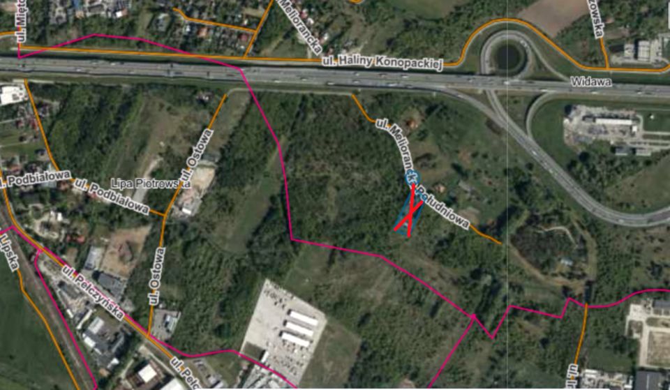 Ogrodzona działka sprzedam