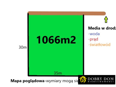 Działka budowlana Hornostaje-Osada