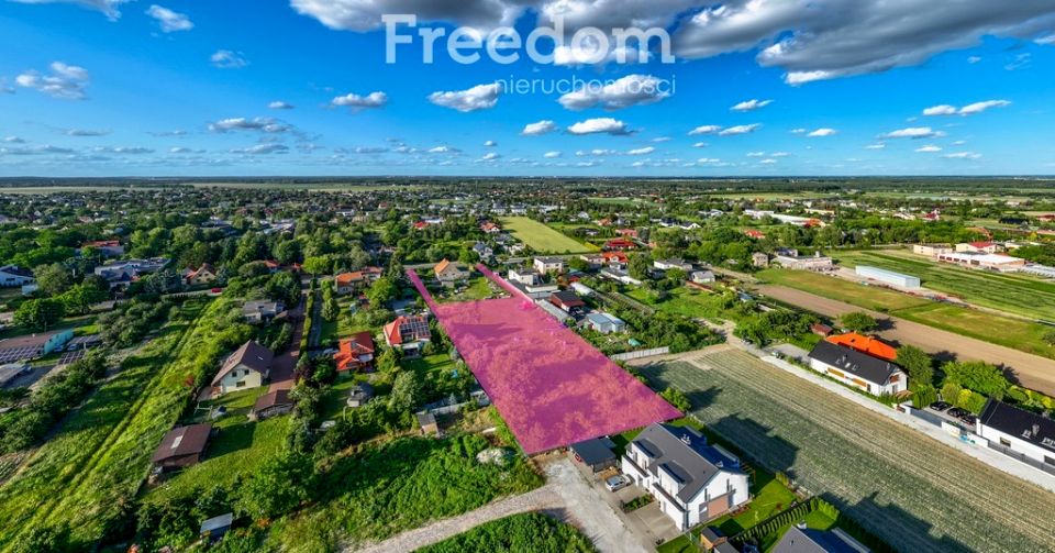 Ogrodzona działka sprzedam