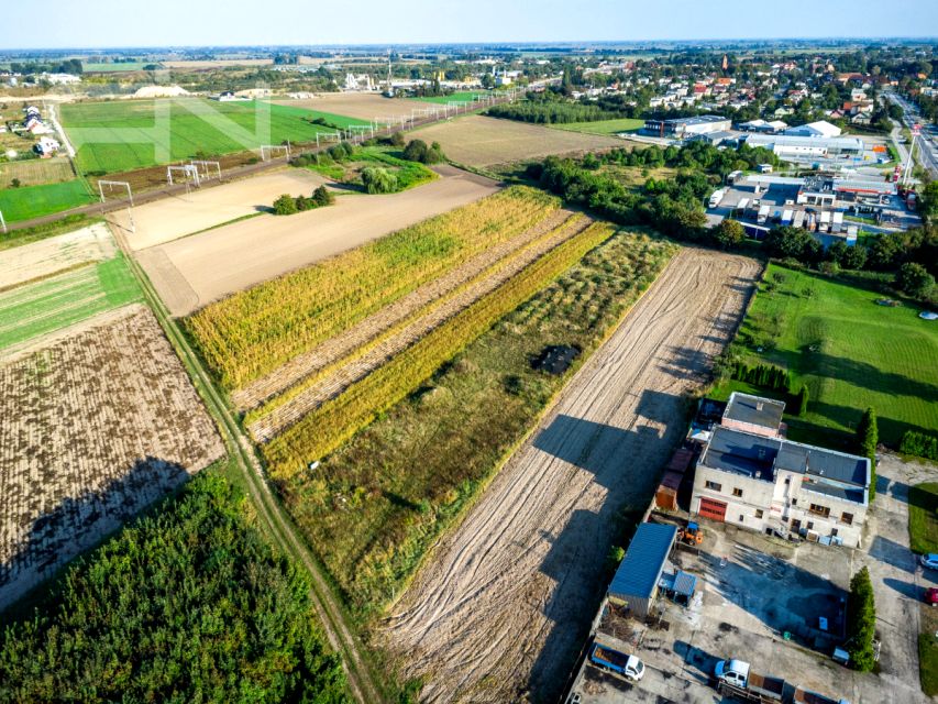 Działka usługowa Skowarcz