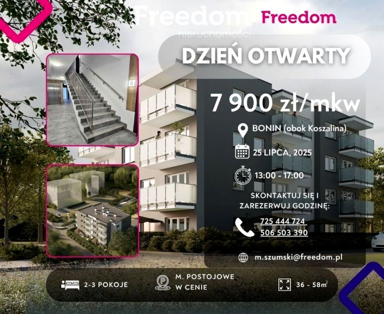 Mieszkanie Bonin sprzedaż