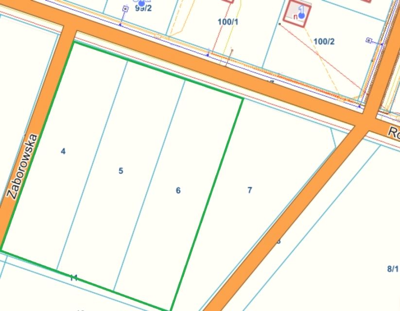 Działka usługowa Poznań