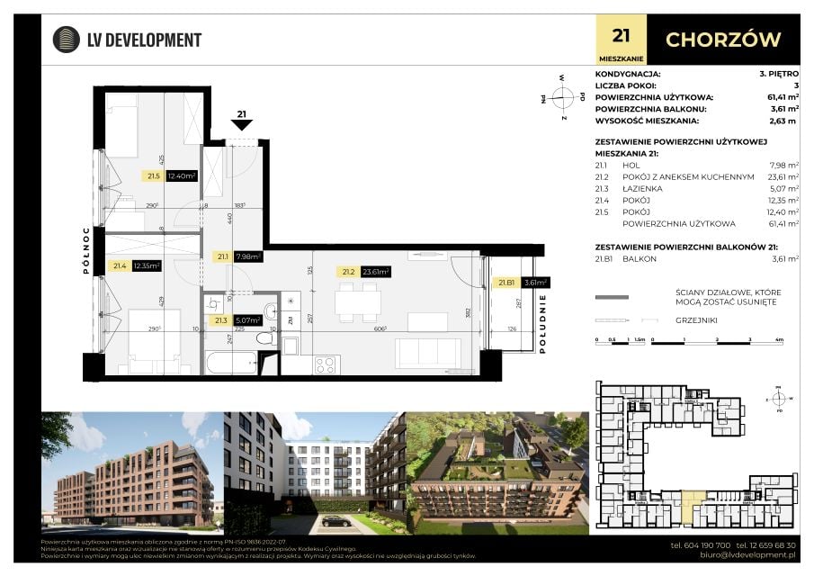 Mieszkanie Chorzów II, ul. 3 Maja