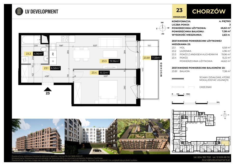 Mieszkanie Chorzów II, ul. 3 Maja