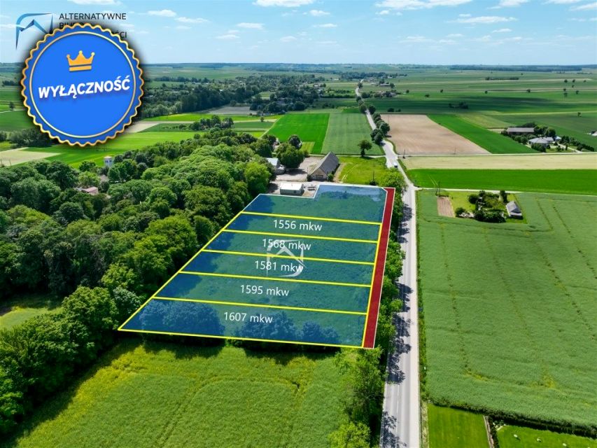 Działka usługowa Kozice Dolne-Kolonia