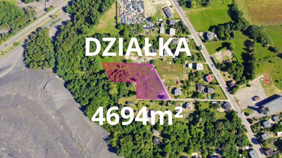 Działka budowlana Knurów