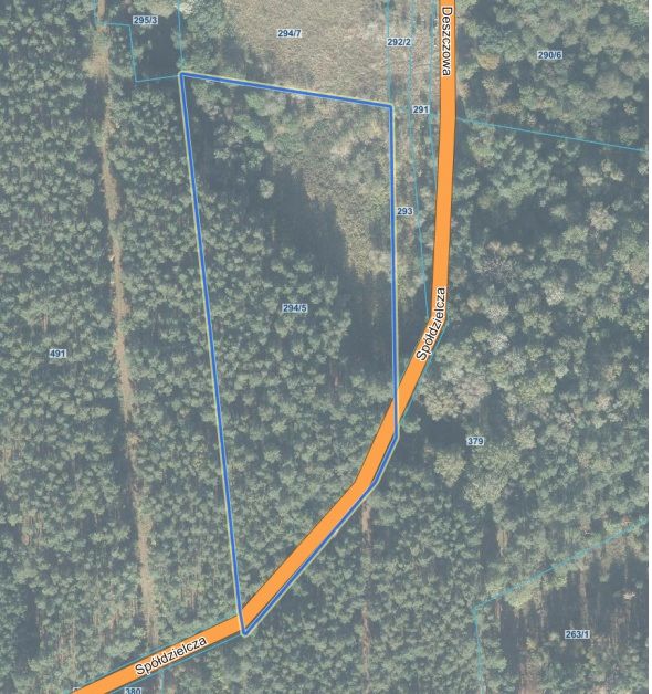 Działka inwestycyjna Kórnik