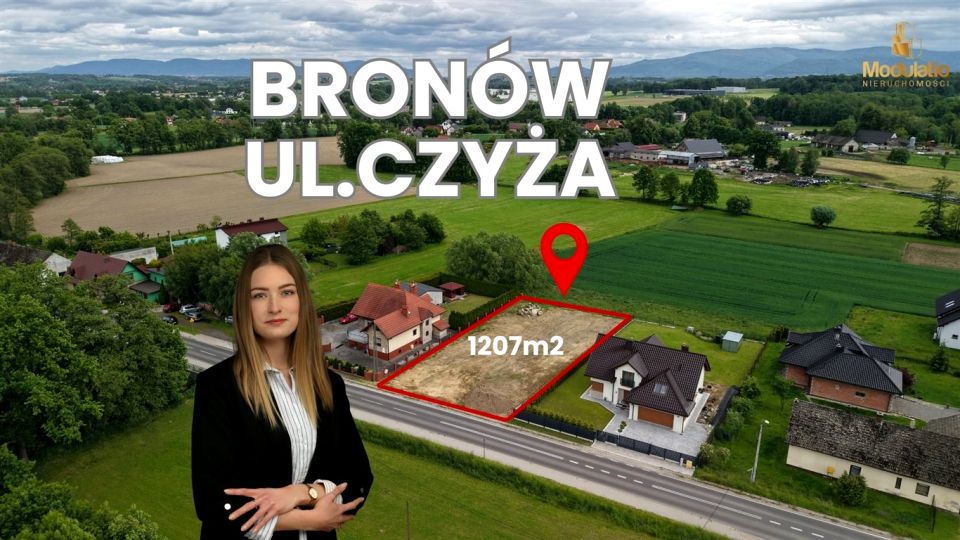 Działka budowlana Bronów