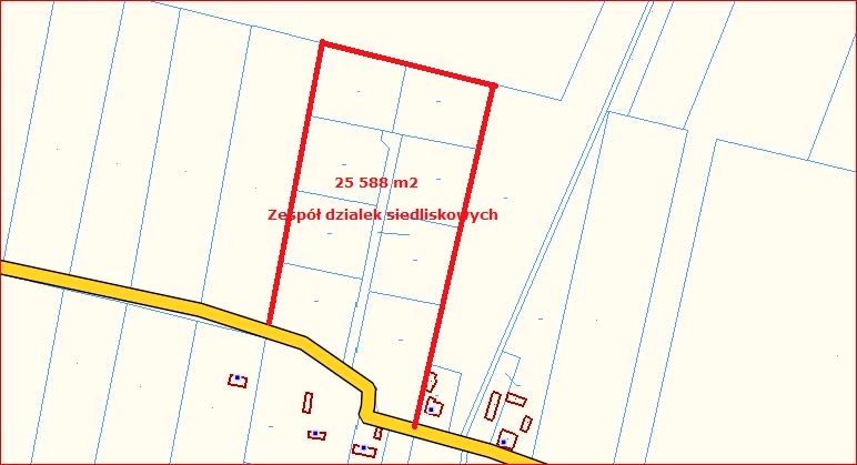 Działka rolna Mokas