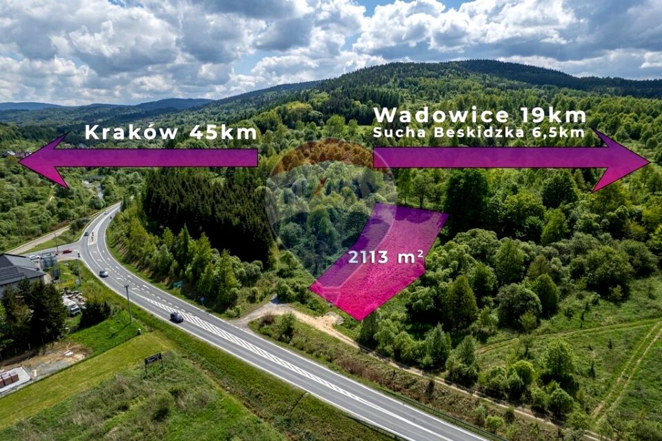 Działka budowlana Zembrzyce sprzedam
