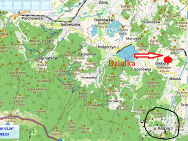 Działka budowlana Głębock