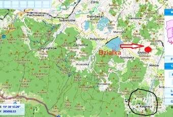 Działka budowlana Głębock