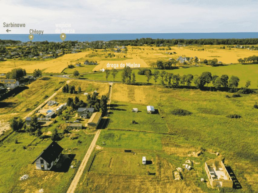 Działka budowlana Chłopy