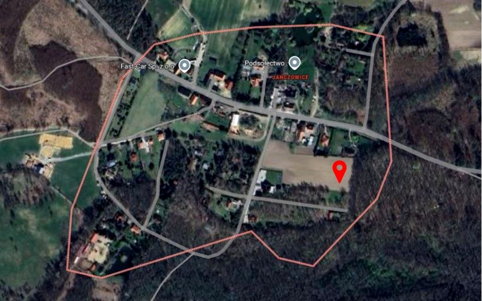 Działka budowlana Jaźwina