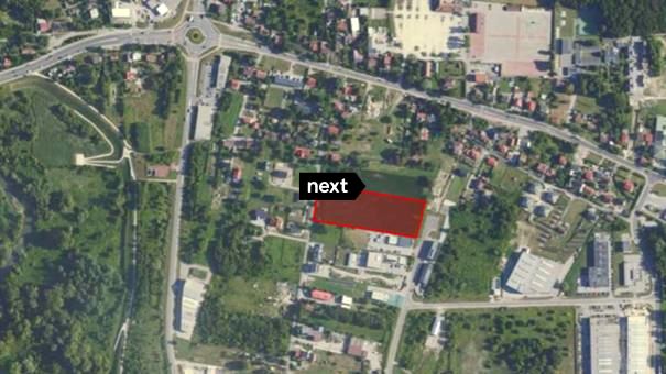 Działka inwestycyjna Tarnów