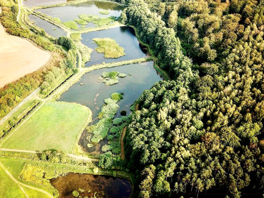 Zabudowana działka Róża Wielka