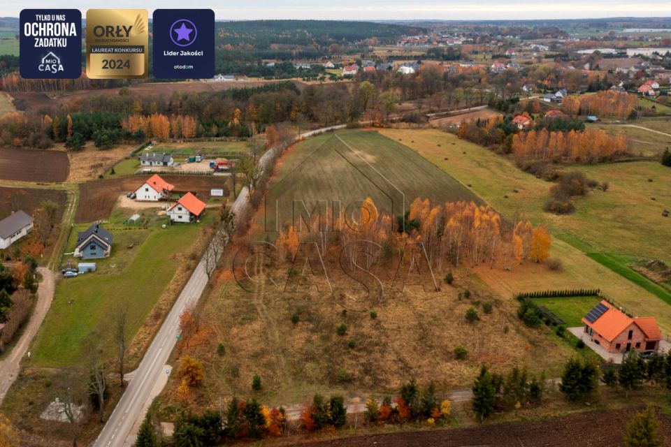 Działka budowlana Trąbki Małe