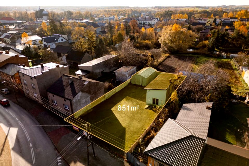 Działka usługowa Koziegłowy