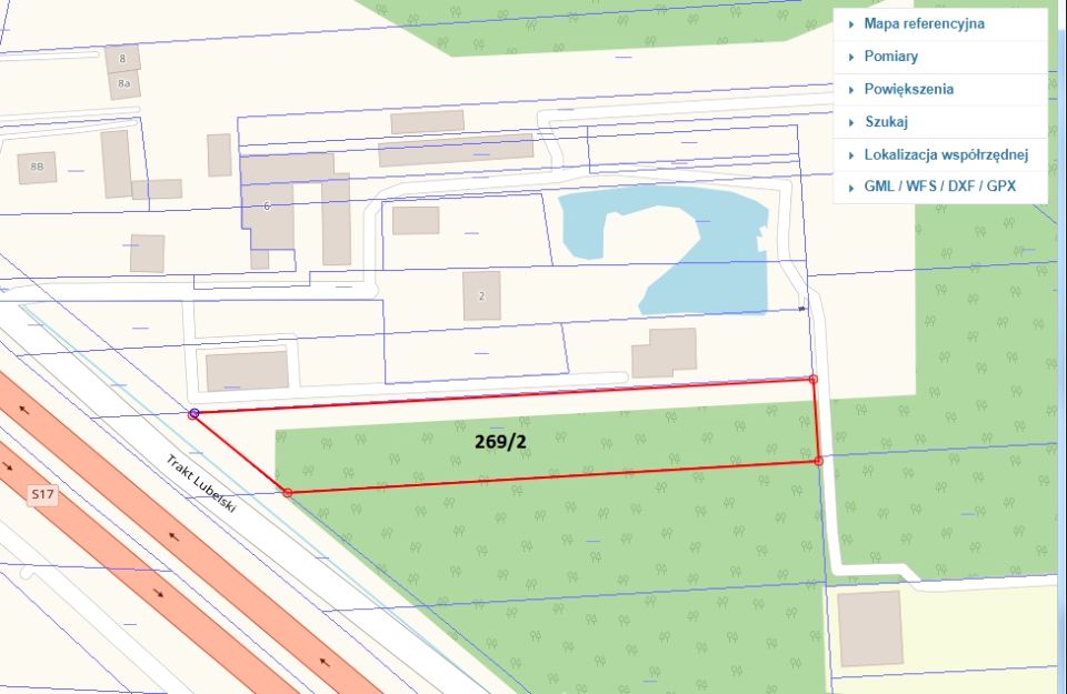 Działka rolna Wola Ducka