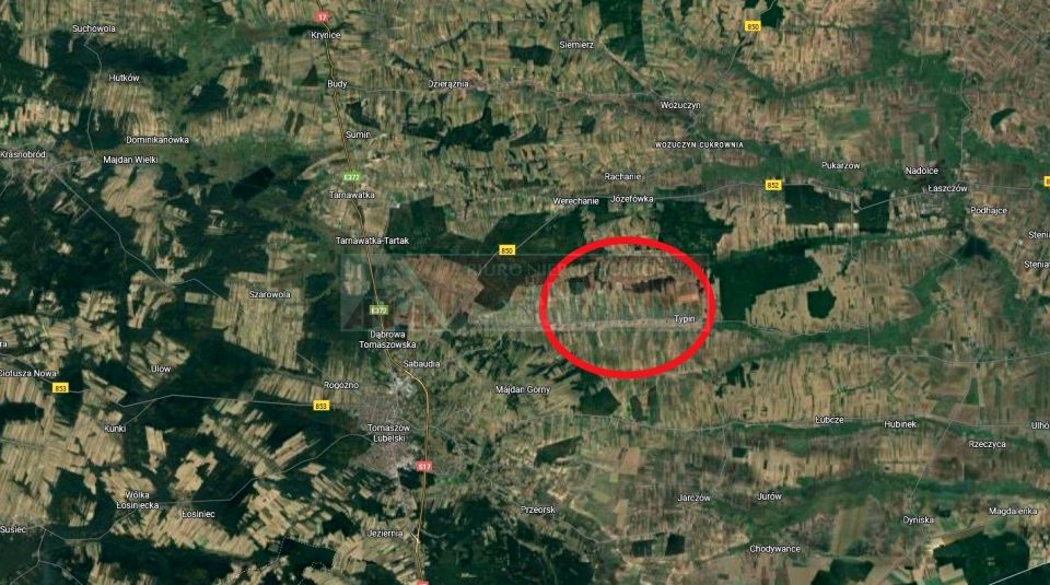 Pusta działka Podhorce