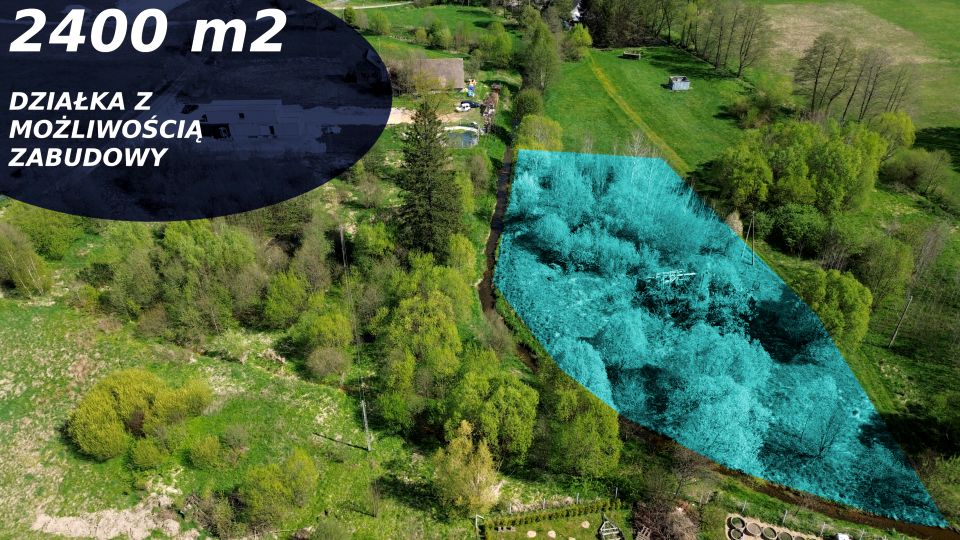 Działka budowlano-rolna Milęcice