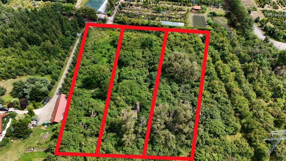 Zabudowana działka Zacharzyce