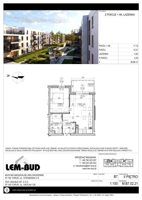 Mieszkanie Jar, ul. Strobanda 3-5
