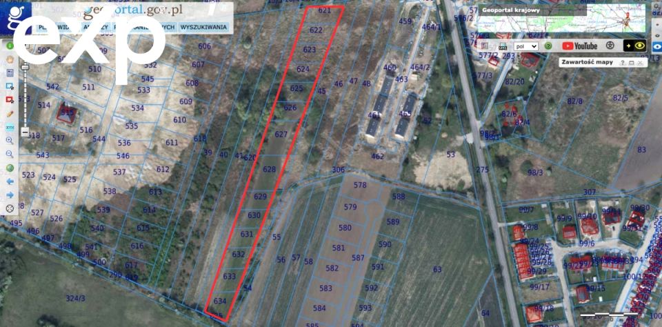 Działka budowlana Bystre