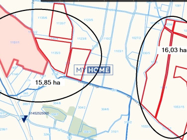 Pusta działka Chmieleń