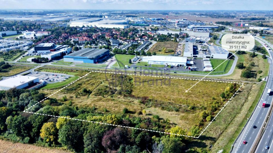 Działka usługowa Ślęza