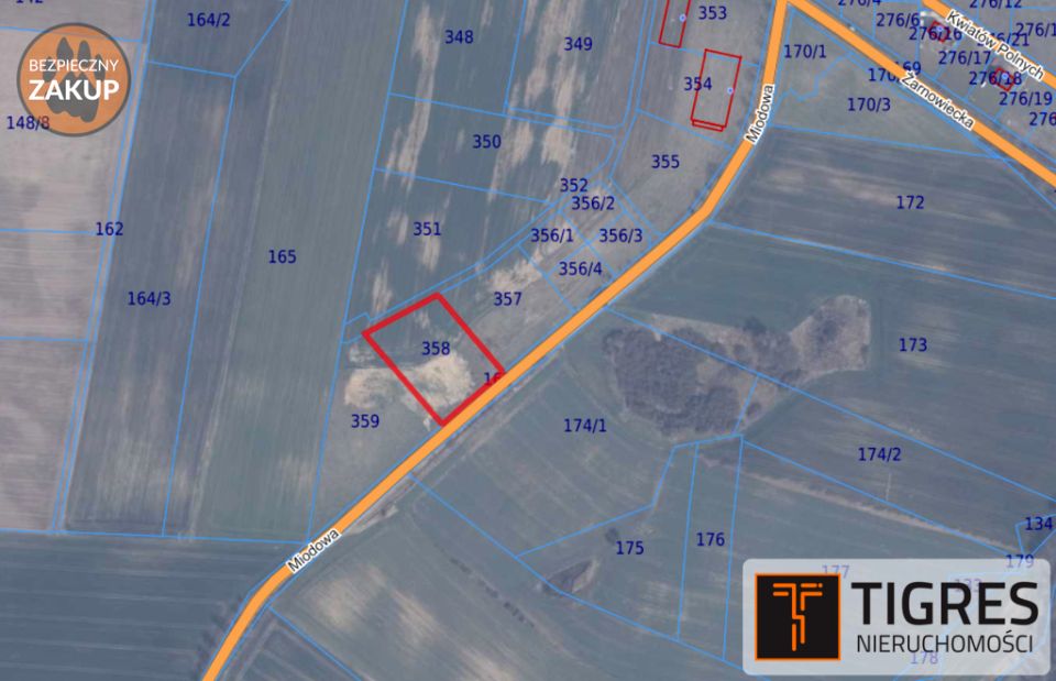 Działka budowlana Goszczyno