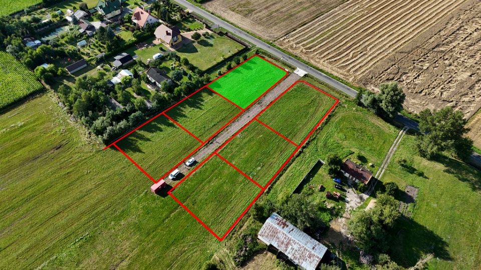 Działka budowlana Leźnica Wielka-Osiedle sprzedam