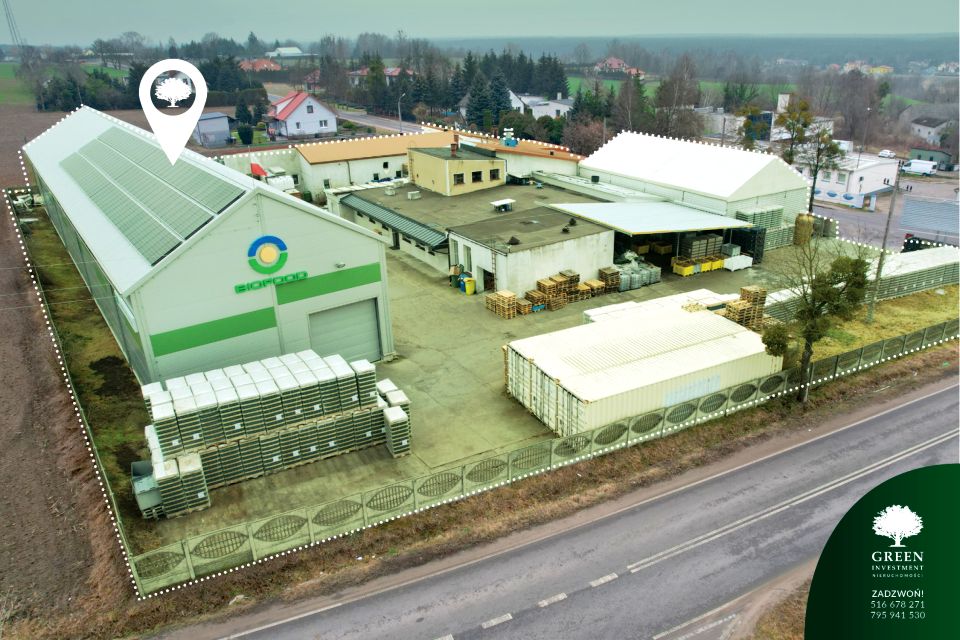 Działka przemysłowa Ciechocin
