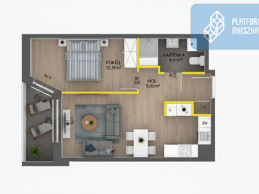 Mieszkanie przy lesie