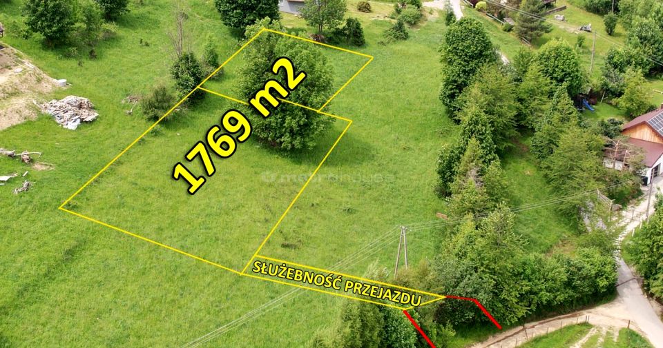 Działka budowlana Zawoja