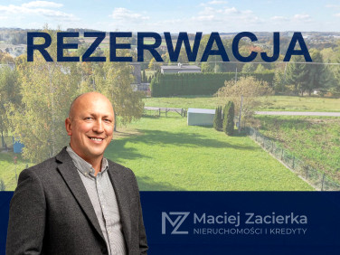 Ogrodzona działka sprzedam