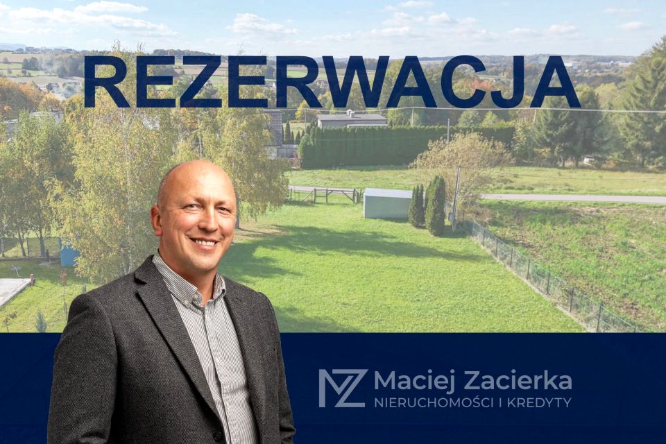 Ogrodzona działka sprzedam