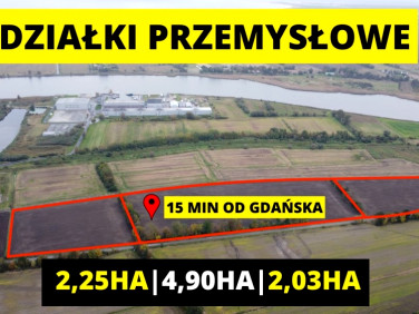 Działka przemysłowa Wiślinka