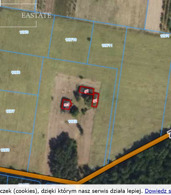 Działka rolna Petrykozy