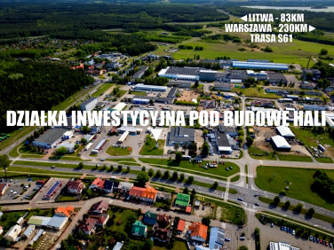 Zabudowana działka Ełk