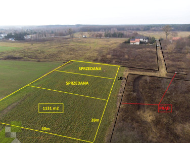 Działka budowlana Cybulice Małe