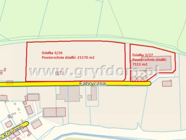 Działka przemysłowa Gryfice