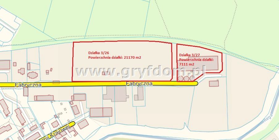 Działka przemysłowa Gryfice