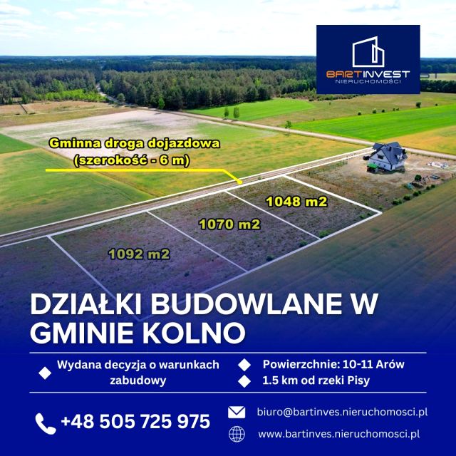 Działka budowlana Gietki